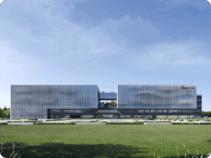 인천 송도 셀트리온의 전경