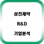 삼진제약 기업분석